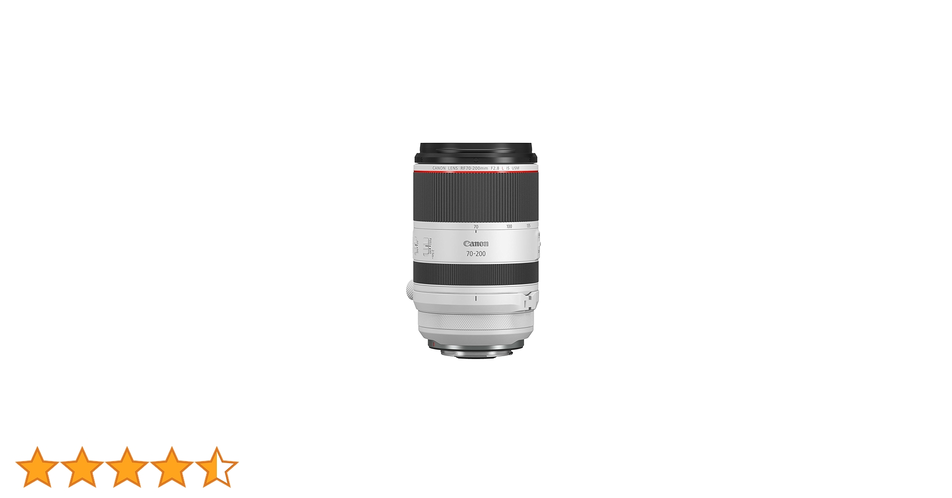 レンズ(ズーム) CANON RF 70-200mm F2.8 L IS USM キヤノン、全長固定ズームやエクステンダーに対応した望遠ズーム